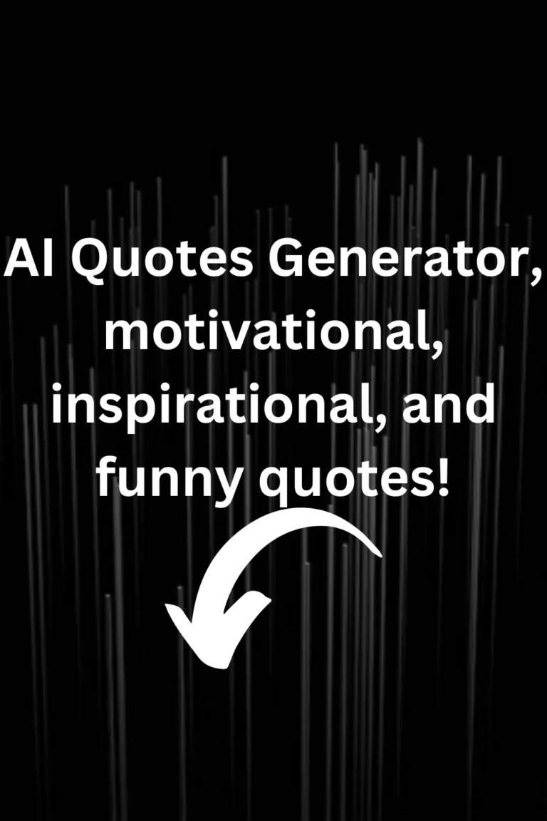 AI Quotes Generator